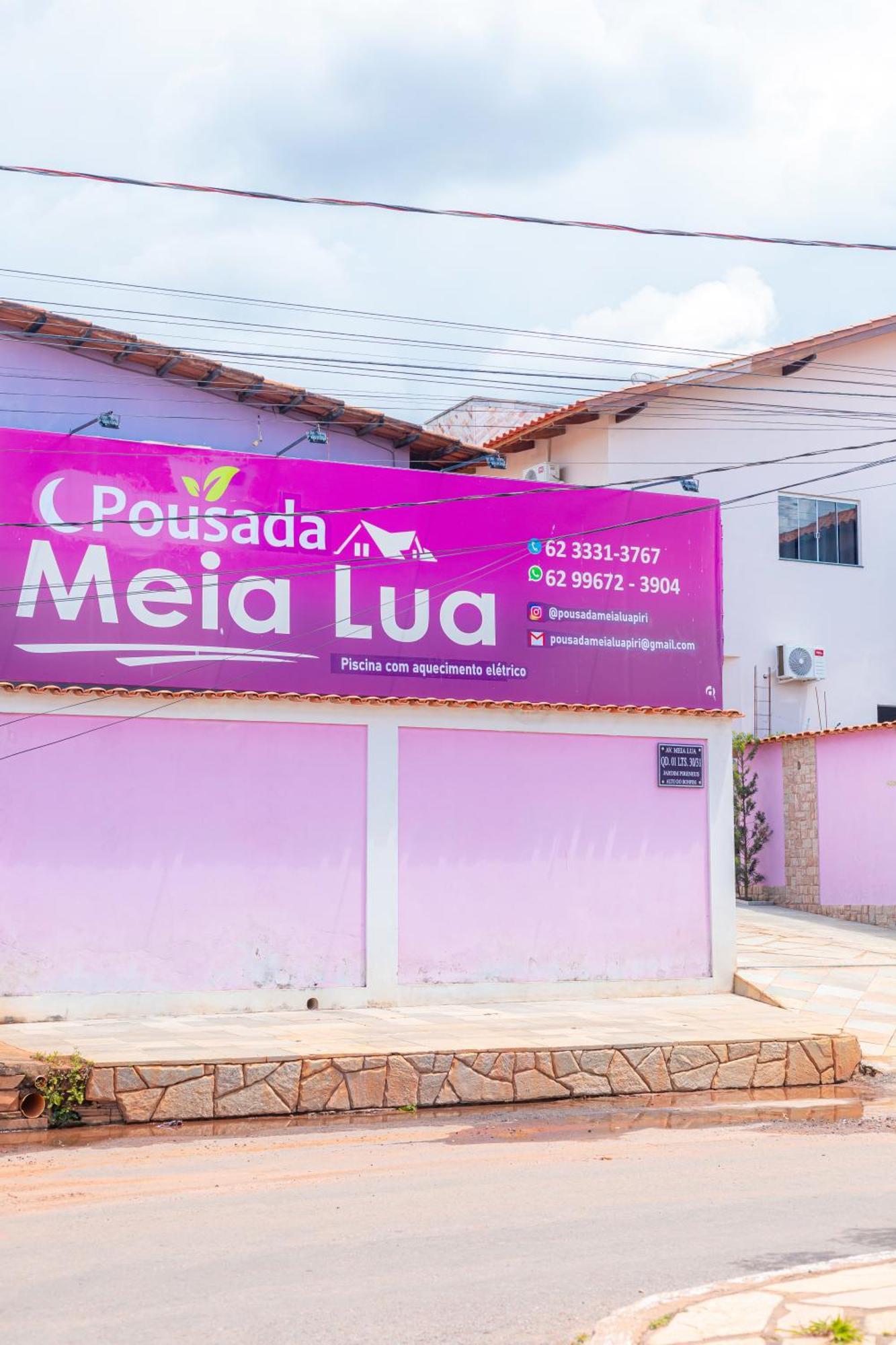 Pousada Meia Lua 피라노폴리스 외부 사진